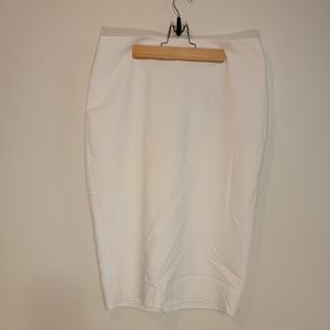 NWT White Express Pencil Skirt